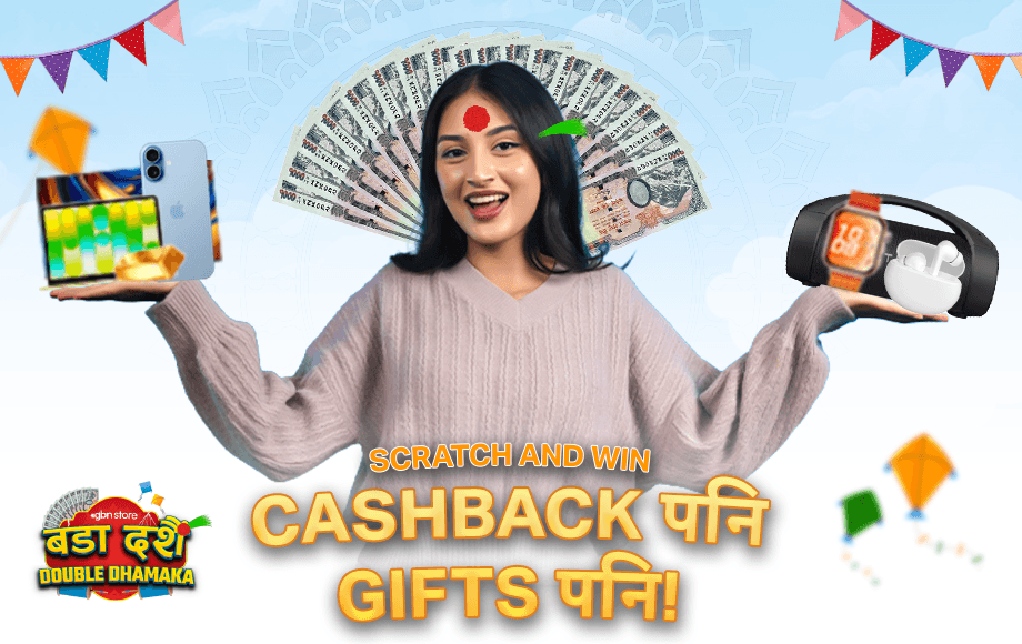 MegaCashback Dashain Double Dhamaka Offer