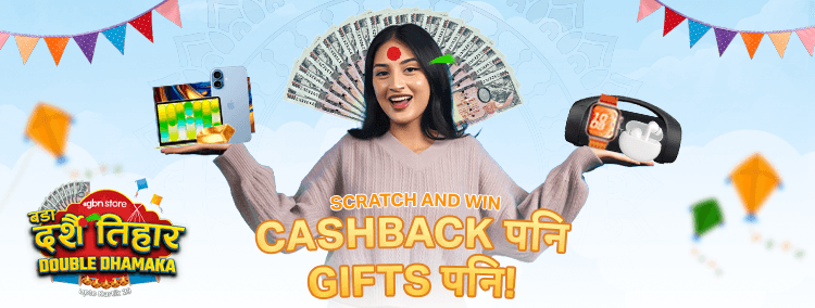 MegaCashback Dashain Double Dhamaka Offer