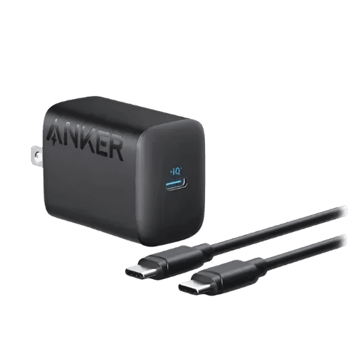 Anker 321 Charger 30W with 5ft USB-C to USB-C Cable