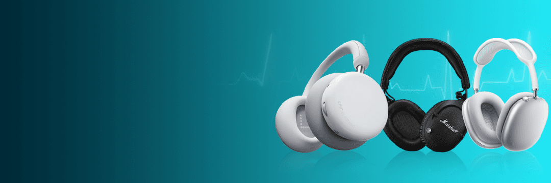 Headphone banner