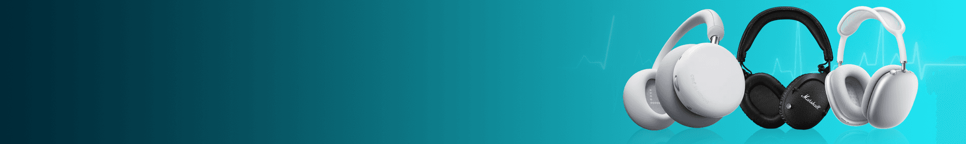 Headphone banner