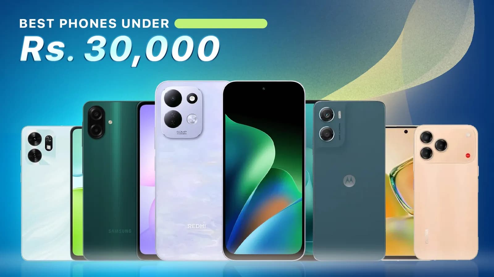 Top 5 phones under 30000 Latest in Nepal 2026 (Sep)